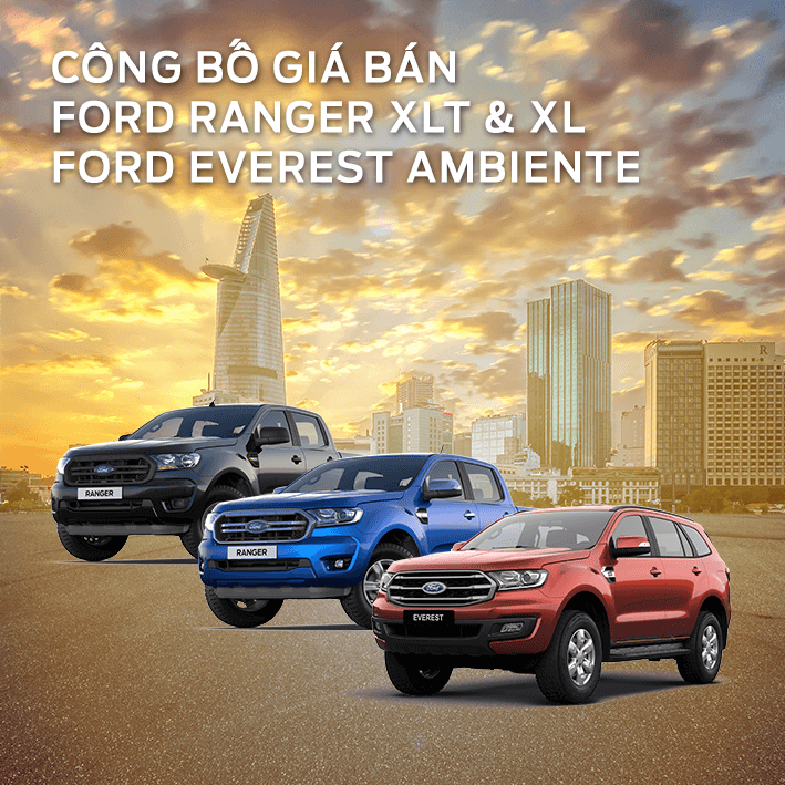 Đại Lý Ford Quảng Ninh Ford Everest Ambient, Ranger XLT & XL